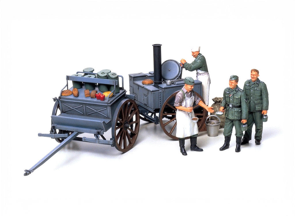 Tamiya 1:35 German Field Kitchen Scenery 35247 plastic model kit
