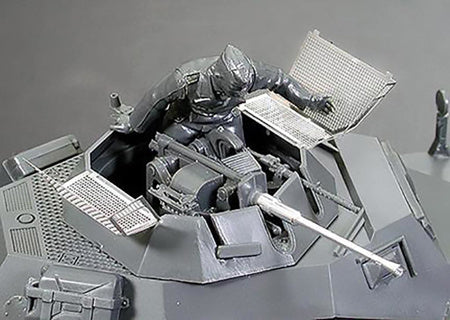 Tamiya 1:35 Sd.Kfz 222  Leichter Panzerspahwagen  with photo etch parts