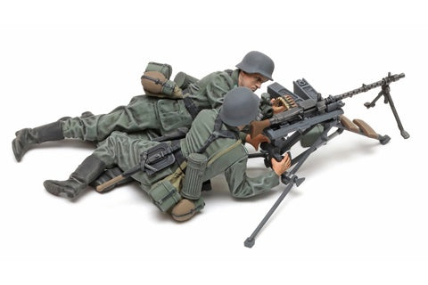 Tamiya 1/35 German Macine Gun Team (Mid-WWII) 35386