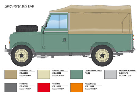 Italeri 1:24 Land Rover 109 LWB