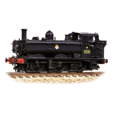 Graham Farish 371-986B GWR Class 64XX Pannnier Tank 6406 BR Black  (Early)