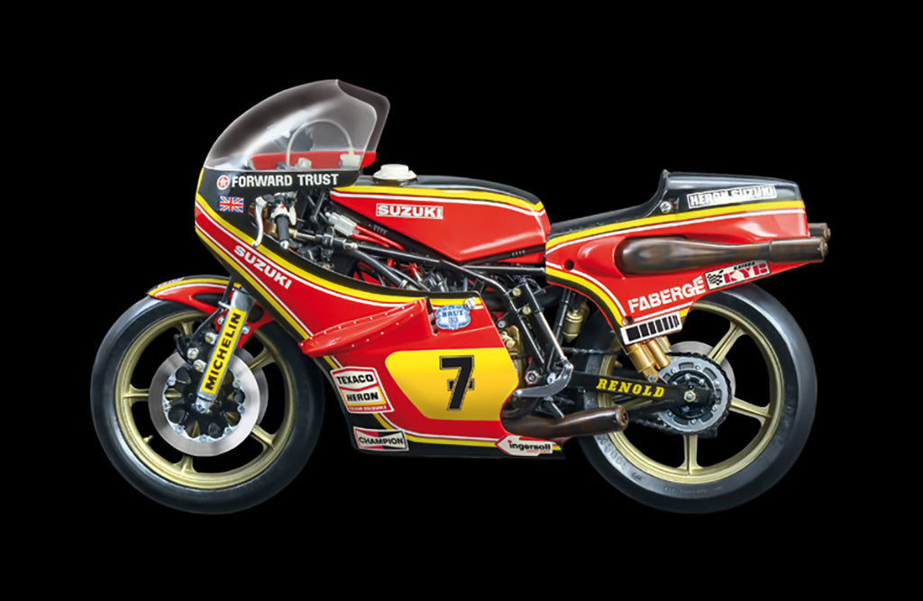 Italeri 1:9 4644  Suzuki  RG 500 XR27 Plastic Model Kit