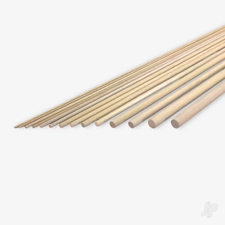 1/8th (3mm) Hardwood dowel 900mm long 5521003 COLLECTION ONLY