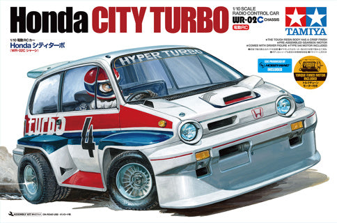 Tamiya 1/10 RC Honda City Turbo (WR-02C)