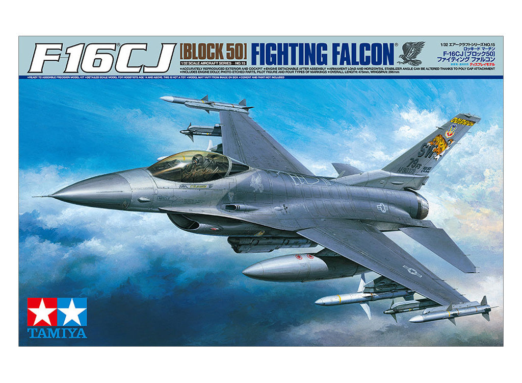 Tamiya 1/32 F-16CJ (Block 50) Fighting Falcon - 60315_02