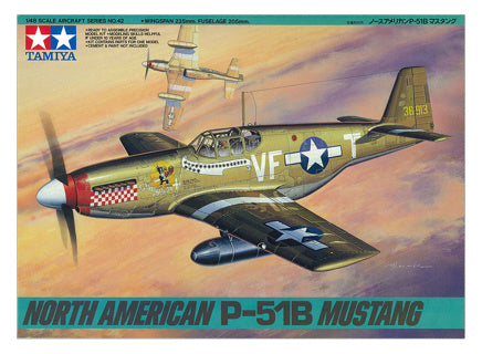 Tamiya 1:48 North American  P-51B Mustang 61042