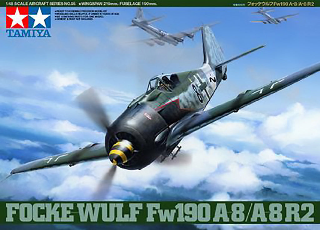 Tamiya 1:48 FOCKE-WULF FW190 A-8/A8 R2 61095