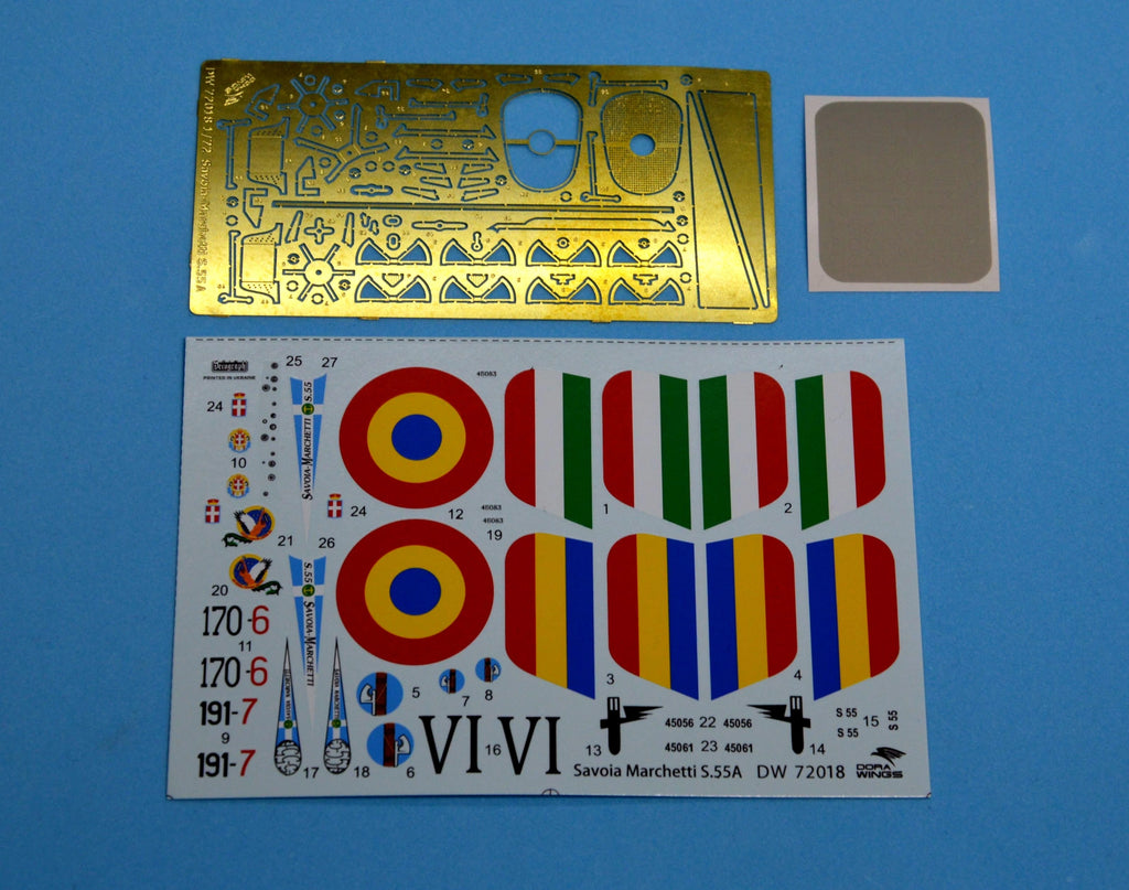 Dora Wings 1:72 Savolia Marchetti S.55A DW72018 Plastic Model Kit