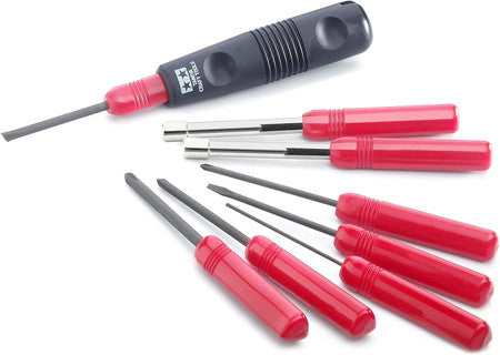 Tamiya 74023 Builder's 8 Screwdriver Set 8 pcs