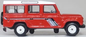 Land Rover  Defender LWB  Station Wagon Masai Red 1:76 76DEF018 by Oxford Diecast