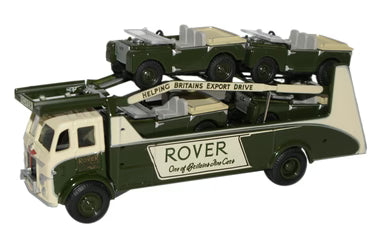 Oxford Diecast 76LTR001 Rover Car Transporter