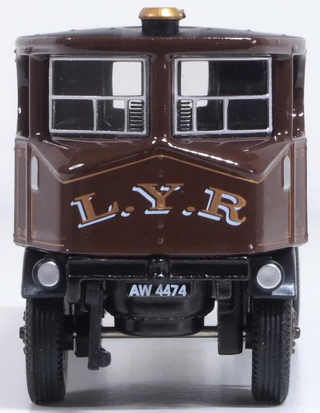 Oxford Diecast 76SEN003 Lancashire & Yorkshire Railway Sentinel Flatbed