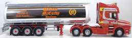 Scania T Cab Cylindrical Tanker Wagon Wilson McCurdy 1:76 76TCAB011 by6 Oxford Diecast