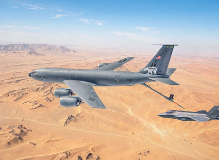 Italeri 91281 1:72 KC-135 R/FR Stratotanker Plastic Model Kit