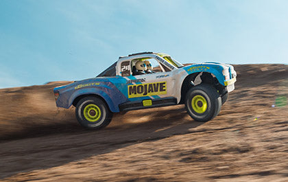 1/16 MOJAVE GROM MEGA 4X4 DT with Battery & Charger Blue C-ARA2104T2