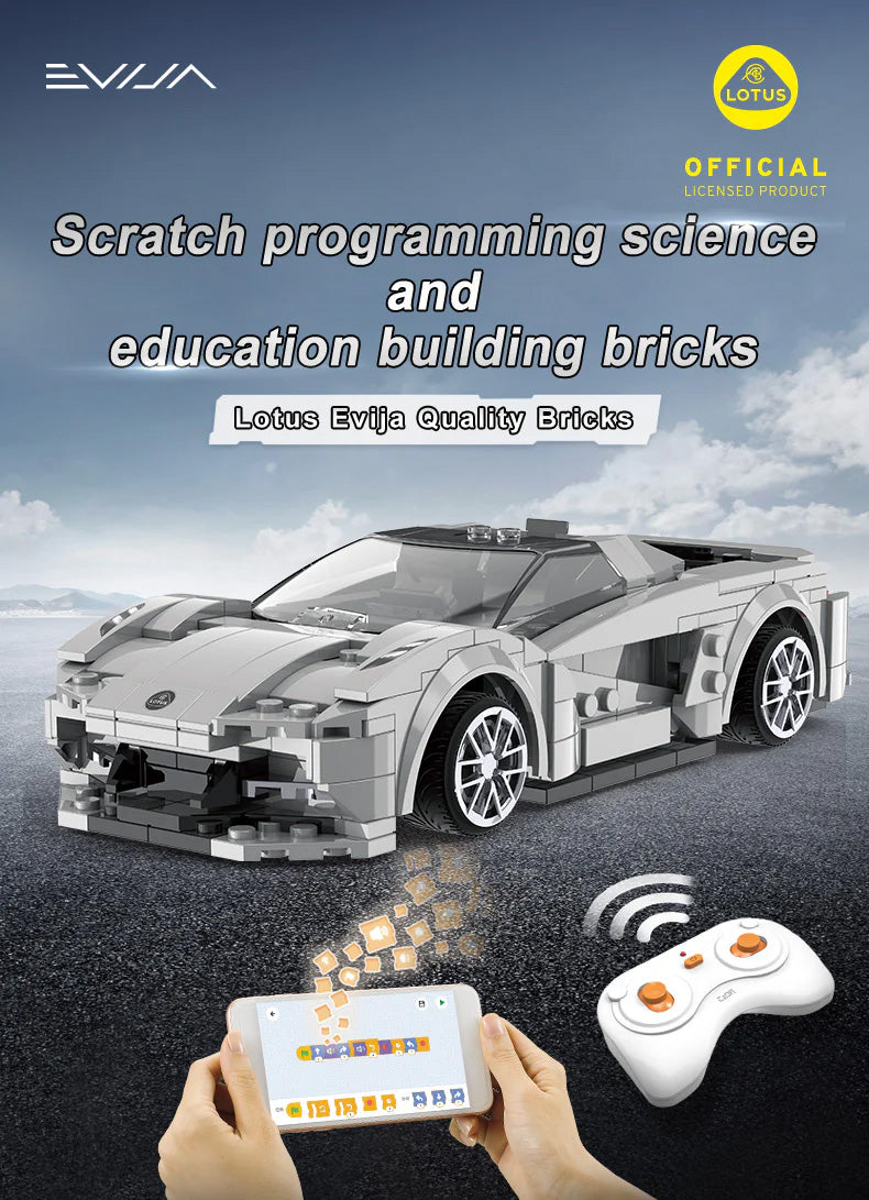 CaDA 1:18 Lotus racing car Radio Control Brick Model- 308pcs - C51071W_10