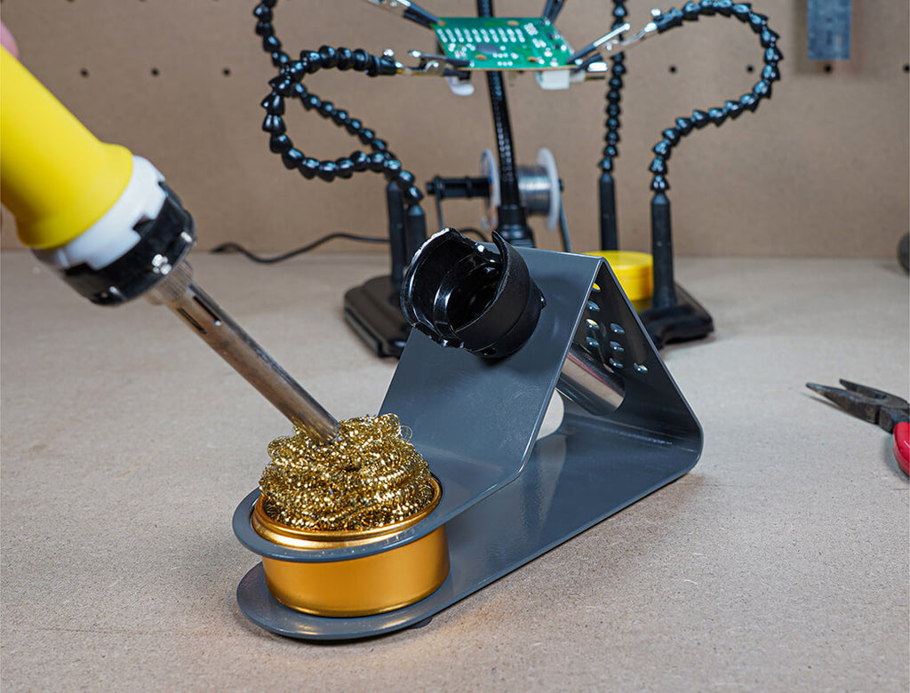 Eagle Soldering Iron Stand with Tip Cleaning Ball CML257