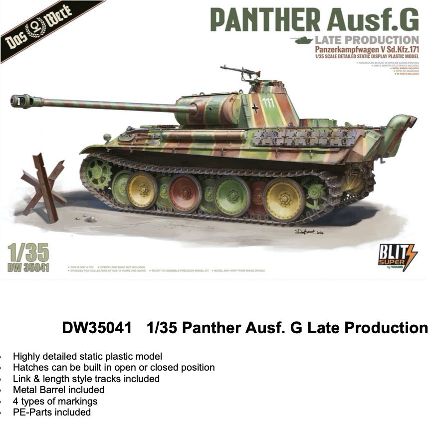 German Panther Ausf.G Tank