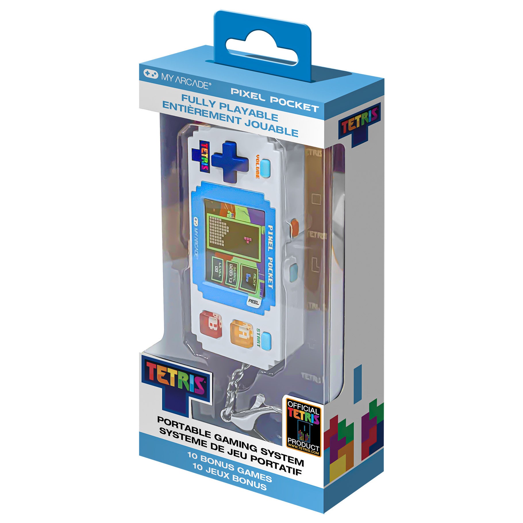 Tetris Pixel Pocket Mini Portable Gamer System
