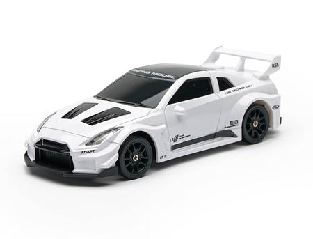 E-ZEE RC 1/43 LIGHTING 350Z 4WD DRIFT CAR WITH GYRO - WHITE
