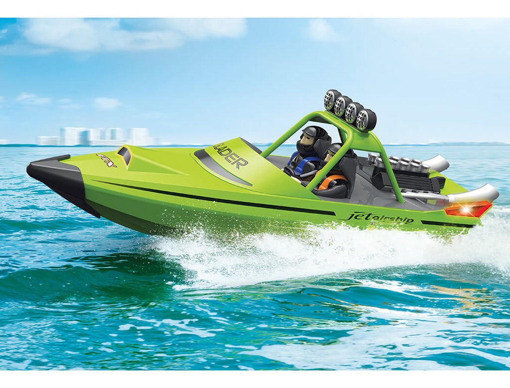 Glader RC Turbo Jet Sprint Boat 35 cm  FTX0730G Green