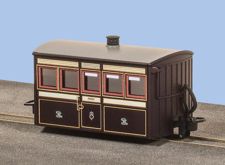 Peco 00-9 GR-550  FR Bug Box Coach 1sr Class Victorian Livery