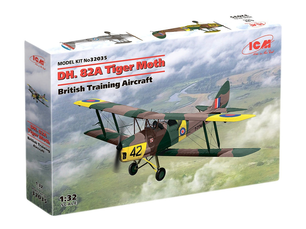 ICM 1/32 D.H. 82A Tiger Moth, British Training Aircraft