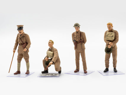 ICM 1/35 WWI British Tank Crew (4 Figures)
