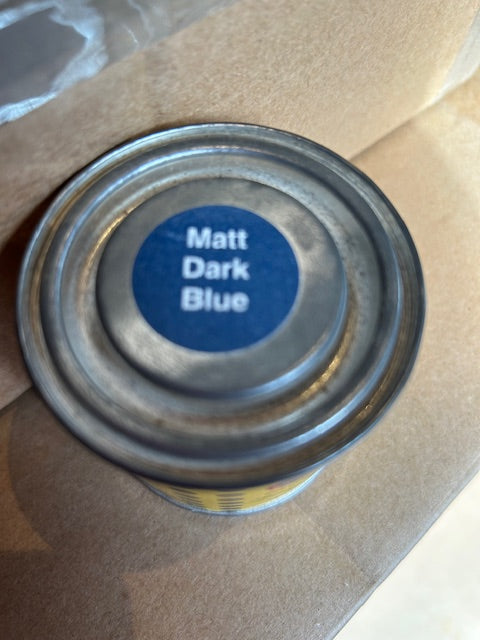 Spectra Fuel Resistant Enamel Paint 125 ml Matt Dark Blue for Model Finishing