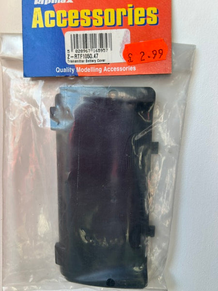 Black Transmitter Battery Cover by Ripmax Z-RTF1050.47