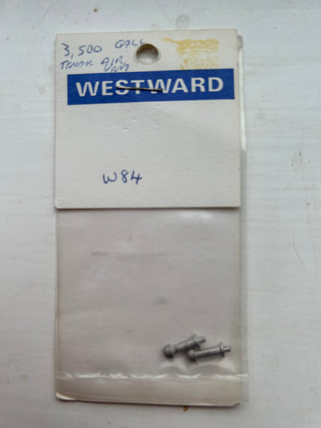 Westward W84 GWR 3500 Gallon Tender Air Vent OO Gauge in white metal