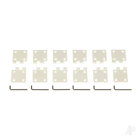 Large Metal Pin Hinges 16 x 34mm (pack of 6) JPD5507982