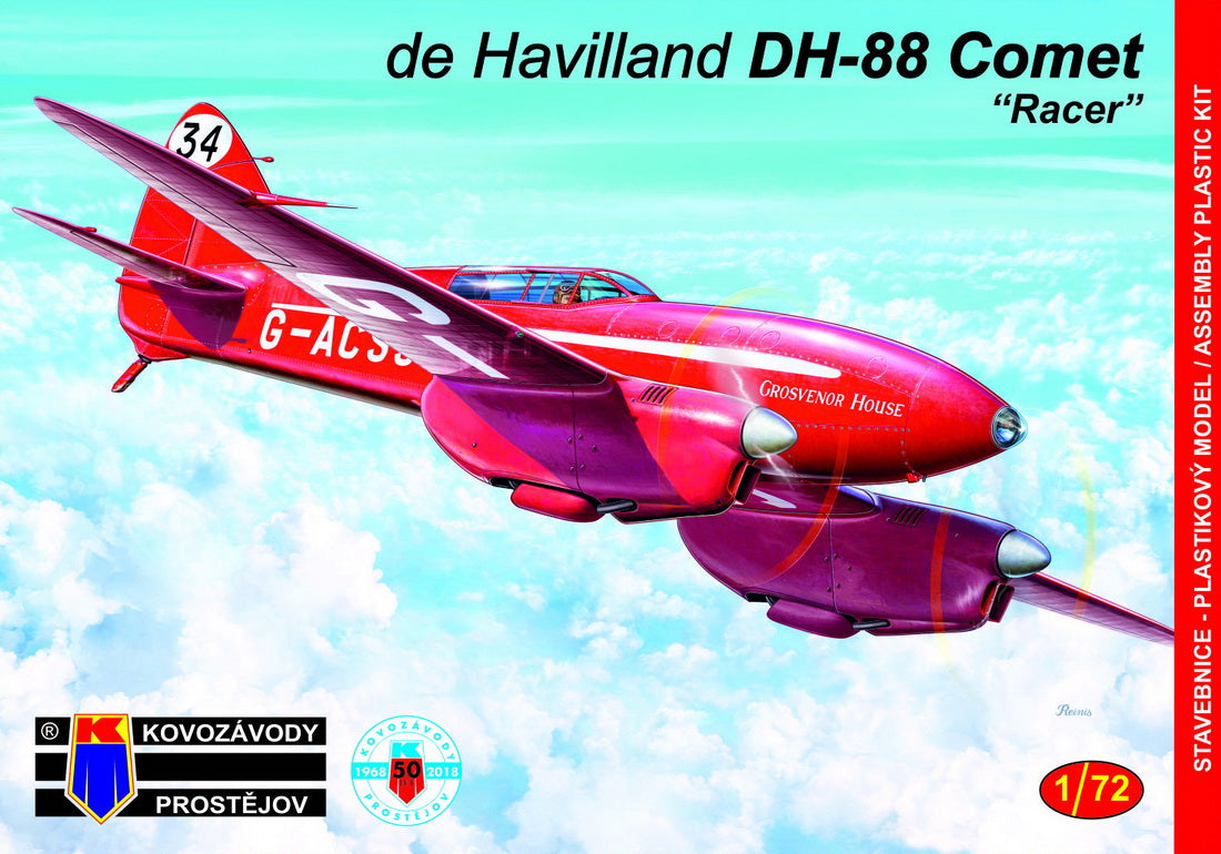 de HavillandDH-88 Comet "Racer" Plastic model