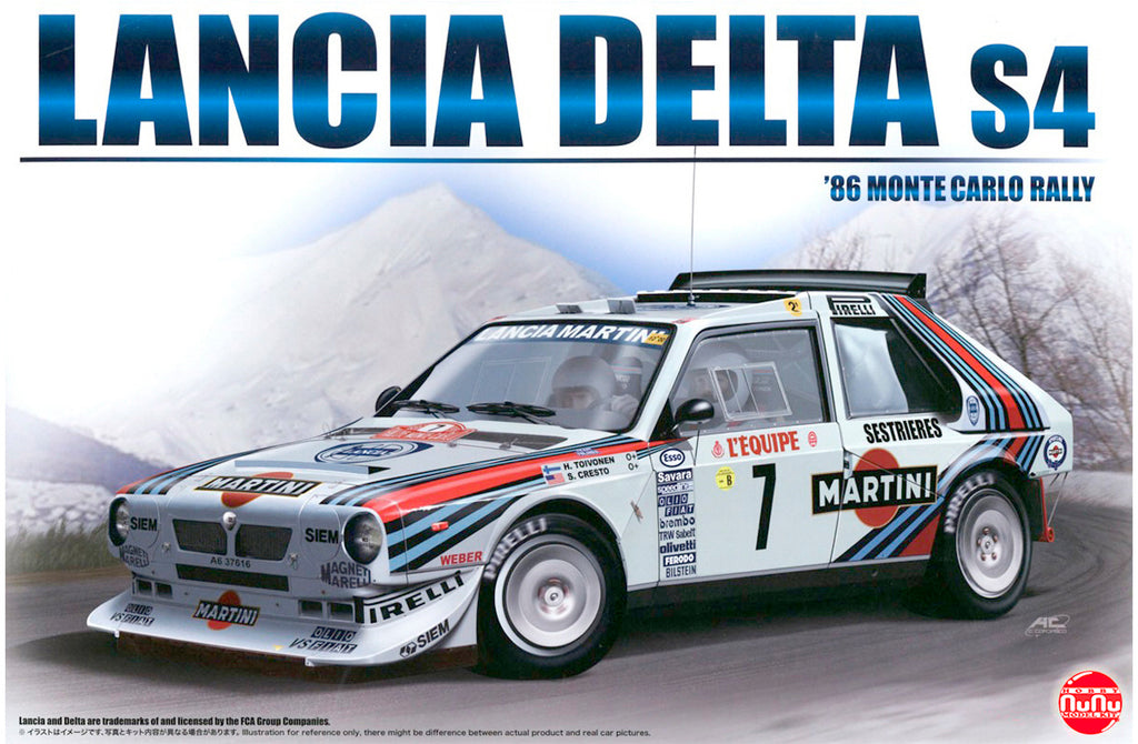 Nunu 1/24 Lancia Delta S4 Martini Montecarlo 1986