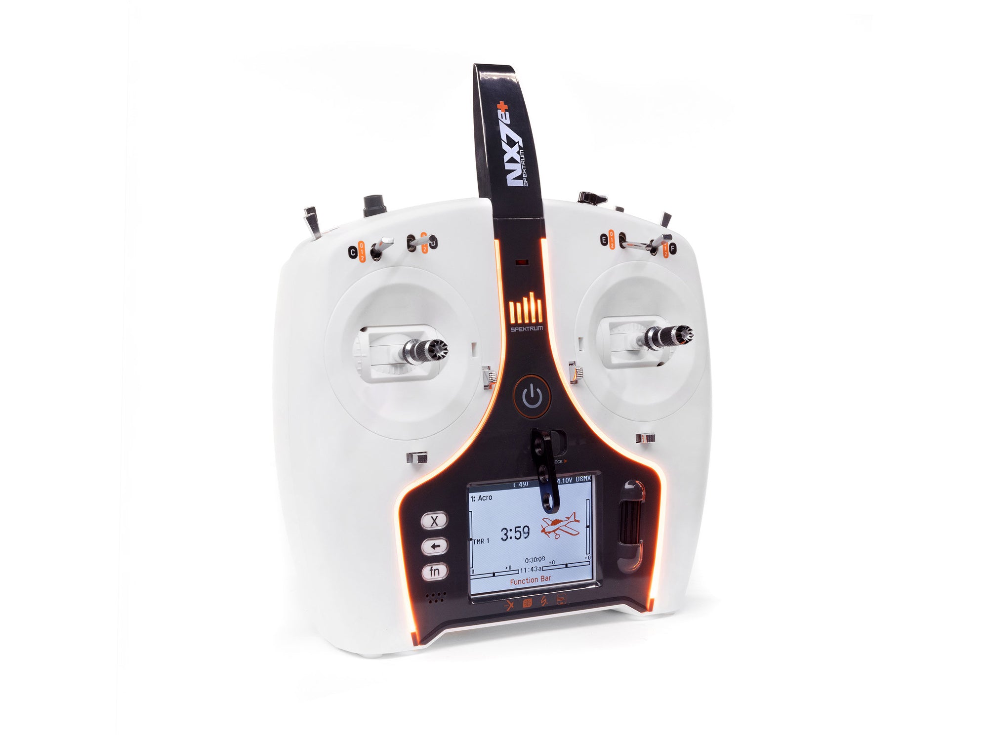 Spektrum NX7e+ 14-Channel 2.4GHz DSMX Flight Stick Radio Transmitter