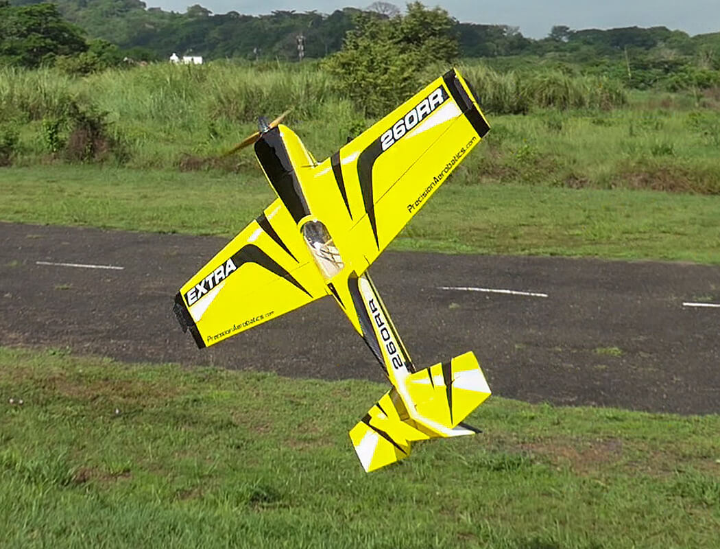 Precision Aerobatics  Extra 260RR ARF- Yellow PL-1049Y