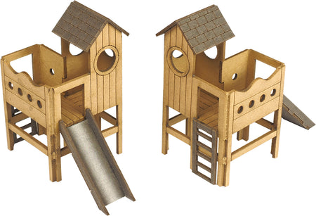 Metcalfe PO513 Children's Play Area OO/HO  Gauge Card Kit