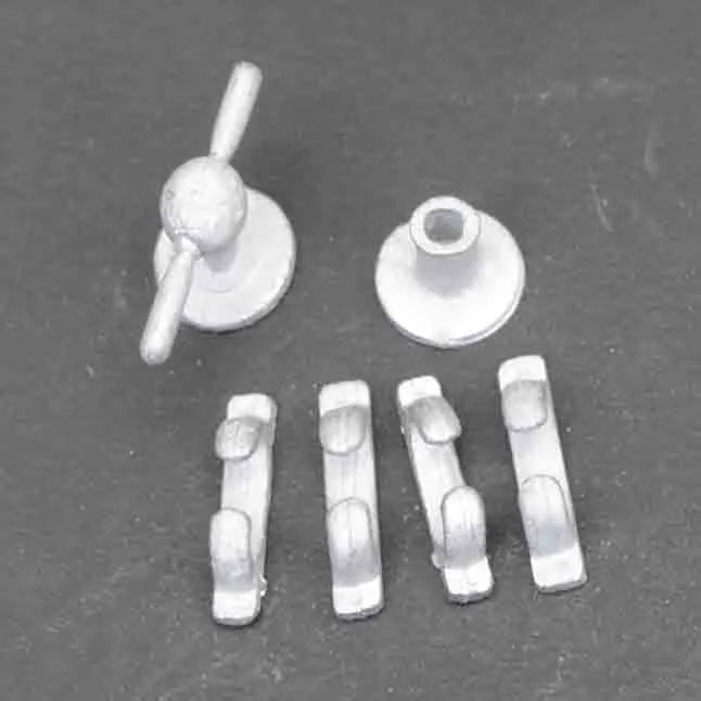 Fast  Patrol Launch Wooden Boat Kit by SLEC including white metal fittings kit