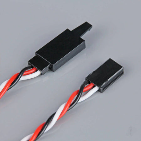 Futaba Twisted HD Extension Lead with Clip 200mm RDNAC010231