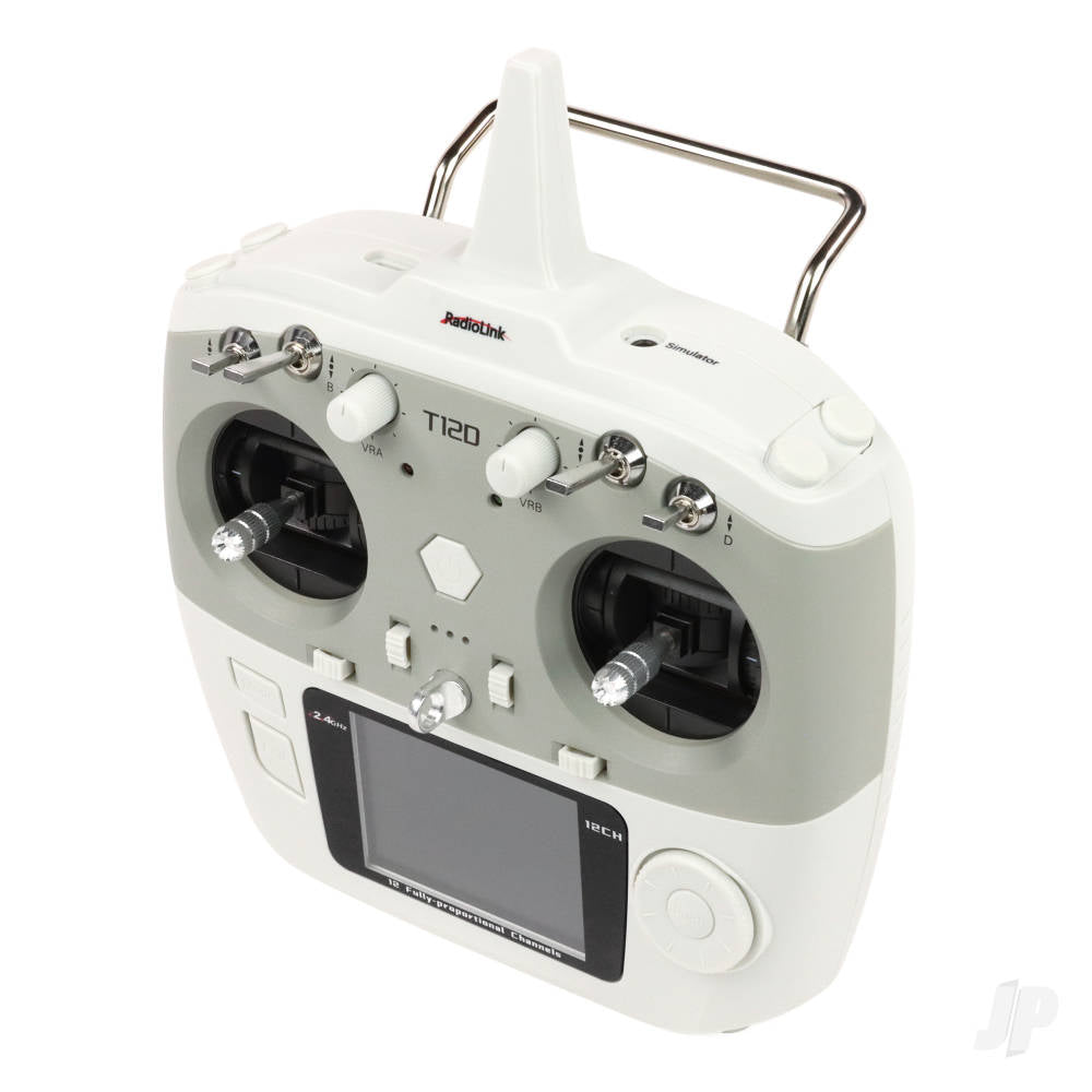 RADIOLINK T12D 2.4GHz 12-Channel Transmitter with R12F Receiver (Mode 2)
