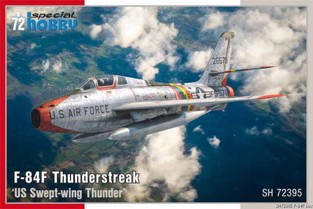 F-84F Thunderstreak 1:72 US Swept-wing Thunder Plastic Model Kit by Special Hobby 72395