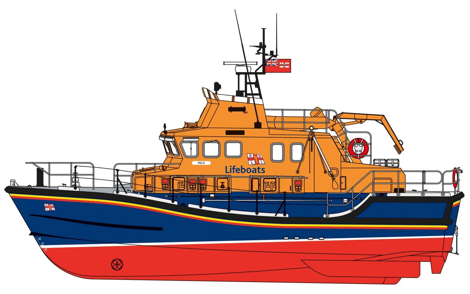 Airfix 1/72 RNLI Severn Class Lifeboat