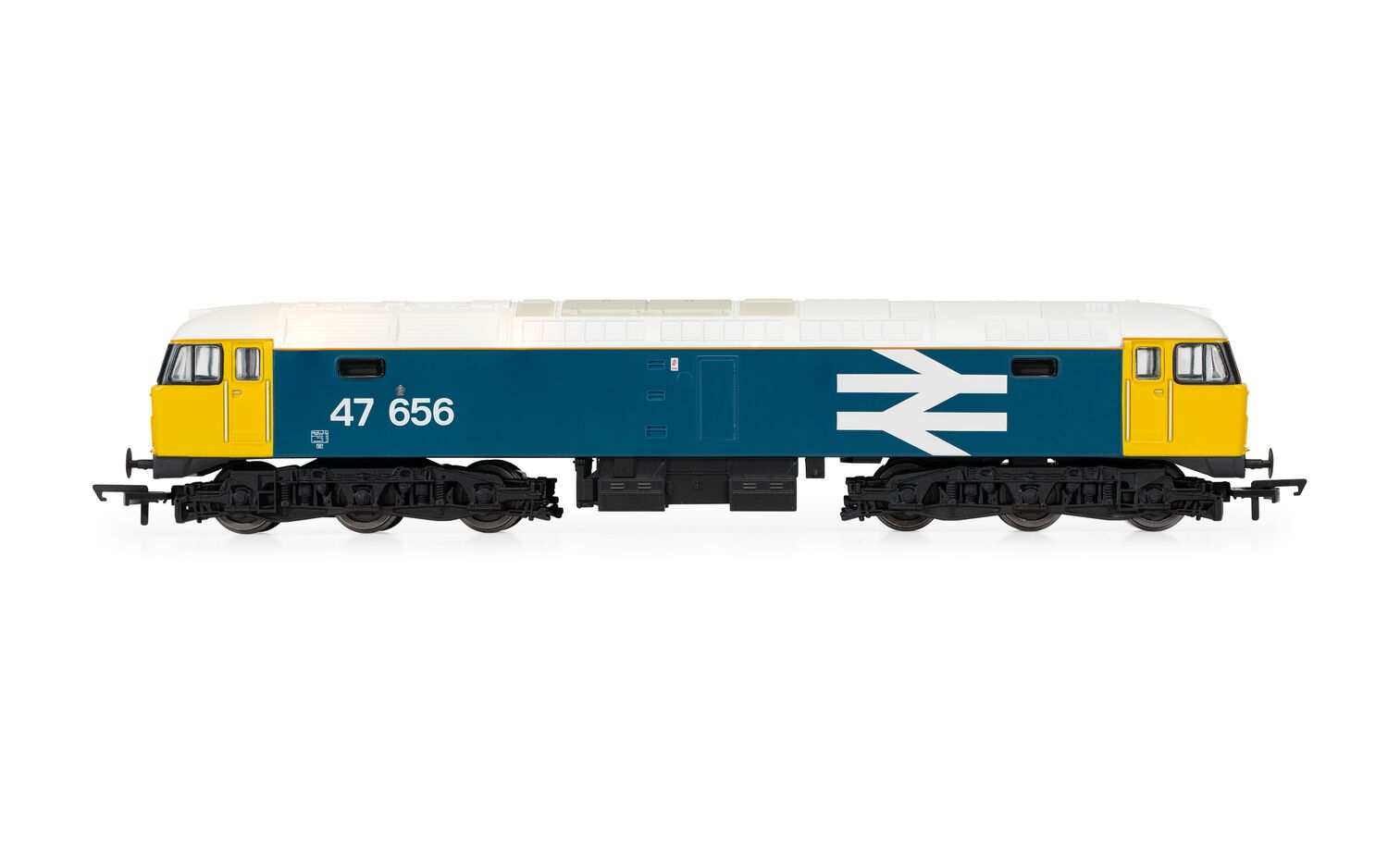 Hornby R30179 RailRoad Plus BR, Class 47, Co-Co, 47656