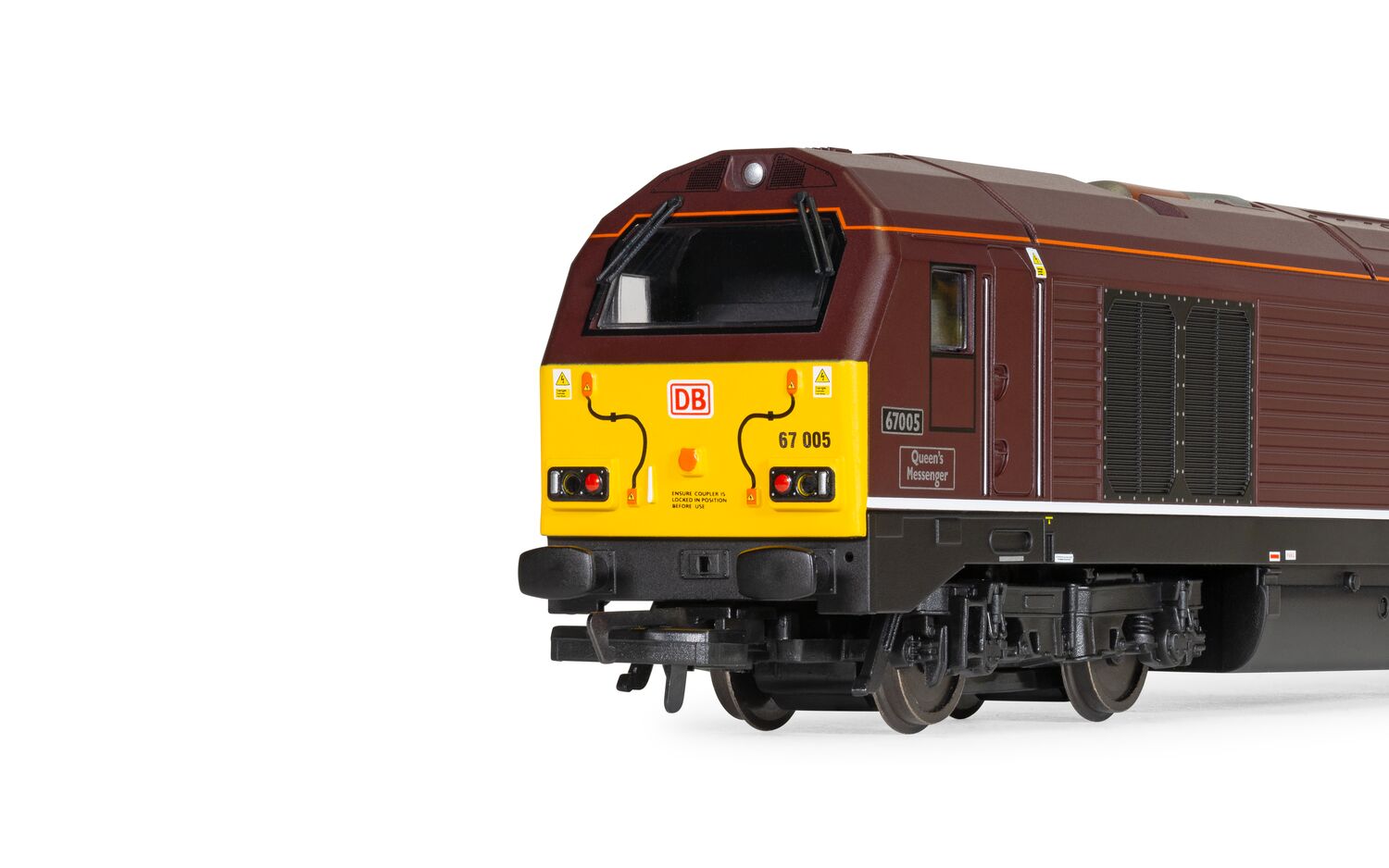 Hornby R30323 RailRoad Plus DB, Class 67, Bo-Bo, 67005 'Queen's Messenger'