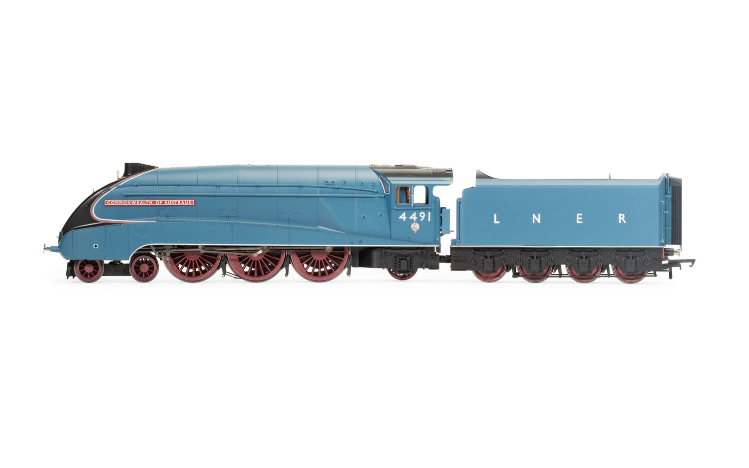 Hornby LNER, A4 Class, 4-6-2, 4491 "Commonwealth Of Australia"