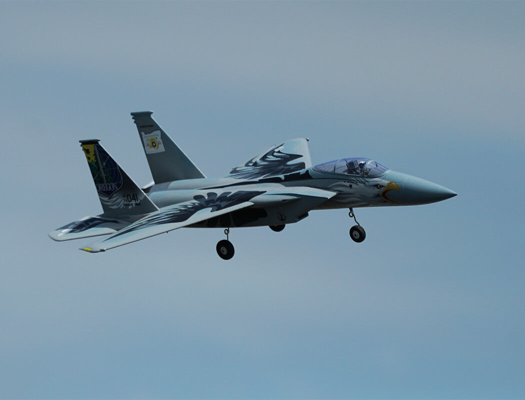 XFLY TWIN 40MM F-15 EDF 710MM JET WITHOUT TX/RX/BATTERY - GREY