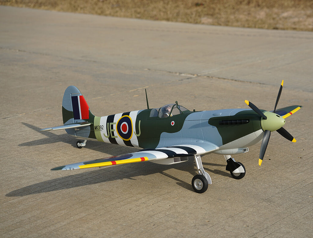 XFLY SUPERMARINE SPITFIRE MKIX GREEN 1200MM WITHOUT TX/RX/BATT