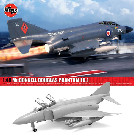 Airfix  1:48 McDonnell Douglas Phantom FG.1 A12015 Plastic Model Kit