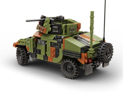 Build Army 1:33 Humvee M1151 Combat Vehicle Brick Model
