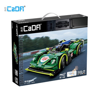 CaDA 1:14 Emerald Deity  radio Control Sports Car  Brick Model - 388 pcs